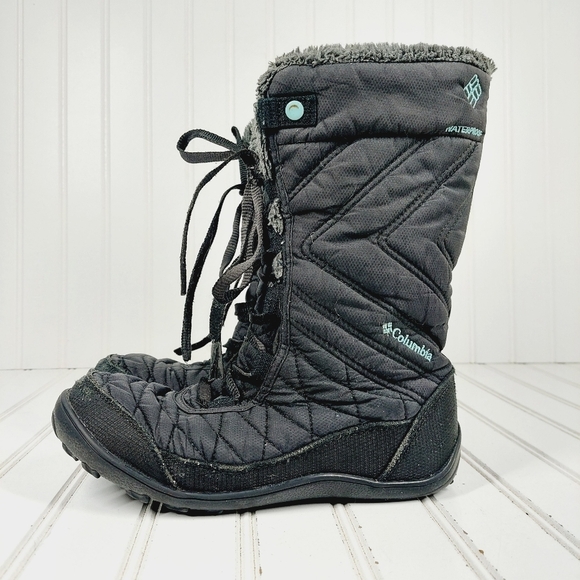 Columbia Women's Minx Black Quilted Winter Pac Boots C1065 - Picture 1 of 12